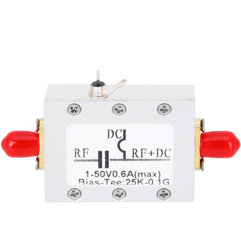 Breitbandiges HF-DC-Sperrmodul 25 kHz–100 MHz, HF-AM-Netzteil mit geringer Einfügedämpfung