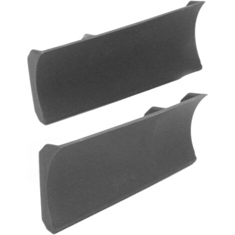 Breloques pour chasse-neige, 2 pièces, accessoire de pelle à neige classique et élégant, parfait pour les accessoires de chasse-neige (gris)