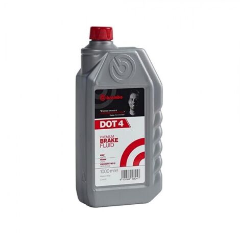 Brembo Liquide de frein DOT 4 1L Premium Brake fluid L04 010