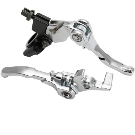 Brems- und Kupplungshebel, 7/8"-Klappbremshebel aus Aluminiumlegierung und modifizierte Kupplungshebel für Pitbikes zur Verwendung mit hydraulischen Bremssystemen