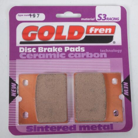 Bremsbelag gold fren für Motorrad bmw 800 r 80 ch 1990 bis 1995