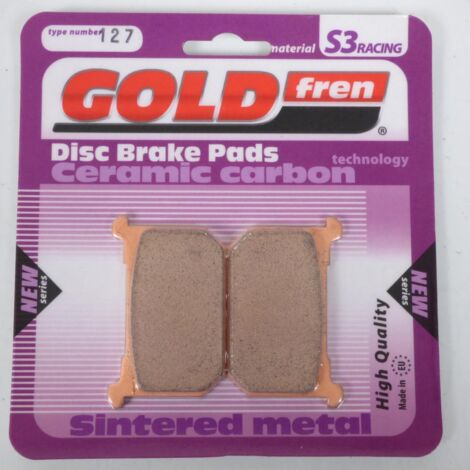Bremsbelag Gold Fren für Motorrad Kawasaki 250 Z 1981 AVG/AVD /
