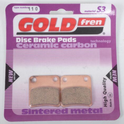 Bremsbelag gold fren für Scooter garelli 250 panther 2002 avg neu