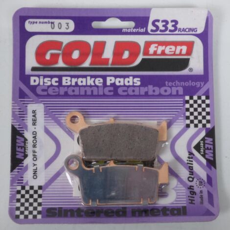 Bremsbelag gold fren für Scooter goes 125 g xm 2008 bis 2009 ard