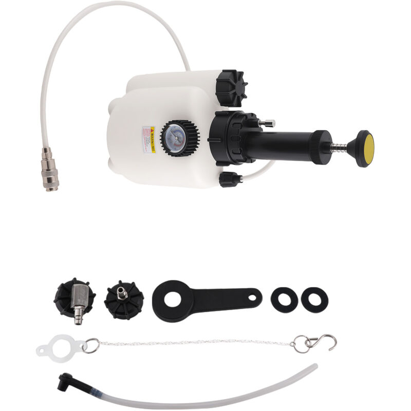 Image of Bremsen Entlüftungsgerät Druckluft Bremsflüssigkeit Wechsel Gerät 3l Entlüften