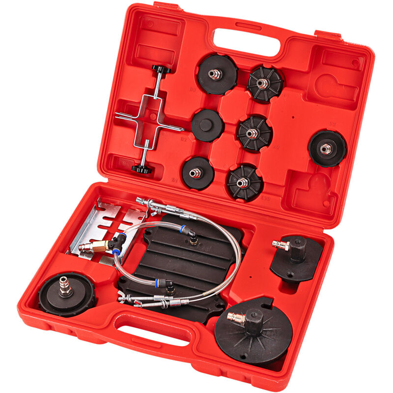 Image of Dema - Bremsenentlüfter Adapter Set 11-teilig Bremsenentlüftungsgerät für Pkw Kfz abs