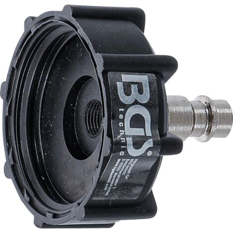 BGS TECHNIC Bremsenentlüftungsadapter Euro für VAG, BMW, Opel, Ford