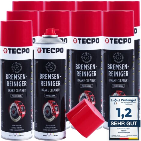 Bremsenreiniger, 10x 500ml Brake Cleaner Universal Teile Reiniger Entfetter