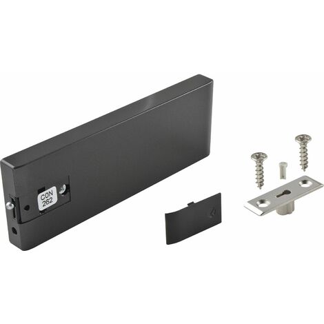 Bremsklappenhalter Link mit Stahlseil AQ300 Gunmetal schwarz