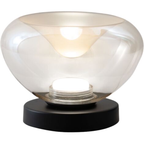 BRENA LAMPADA DA TAVOLO COGNAC IN VETRO A LED  CCT 2700K - 3000K - 4000K- 5,5W - 540 lm DIMMERABILE