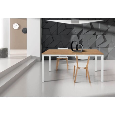 BRENDON - tavolo da pranzo moderno allungabile 160 x 90