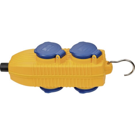 Brennenstuhl 1169810 Strom Verlängerungskabel Blau 10.00 M N05V3V3-F 3G