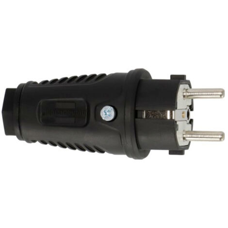 Brennenstuhl 1082040020 Schutzkontaktstecker    Schwarz IP54