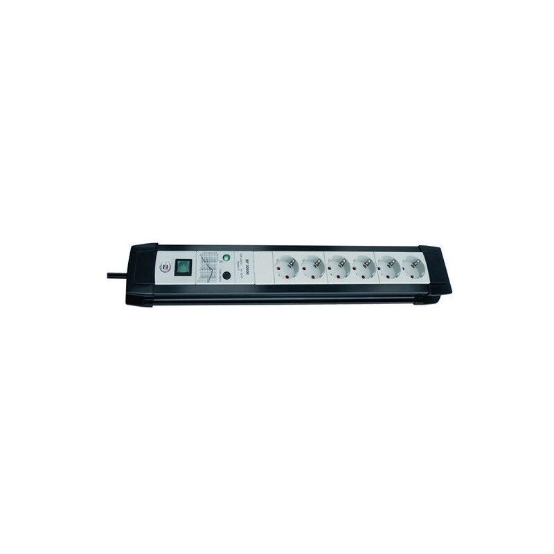 

Regleta De Enchufe 10 A 250 V Enchufes 6 3 M H05Vv-F 3 X 1,5