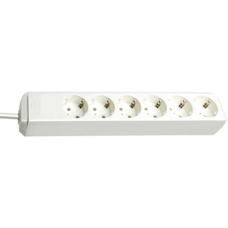 

BRENNENSTUHL 1158610030 - Base múltiple Eco-Line blanca (3 tomas y 3 m)