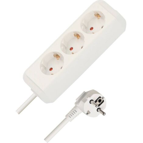Brennenstuhl 1158610050 Multipresa Bianco Schuko 1 pz.