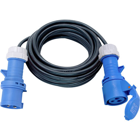 Brenennsuhl 1167650225 - Elektrische Extragent IP44 H07RN -F3G2,5 von 25 m x 2,5 mm mit Stiften und Anschlüssen CEE 230 V/16a