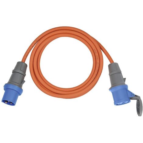 Brennenstuhl 1167650605 alimentation Rallonge CEE de camping 16 A orange 5.00 m H07RN-F 3G 2,5 mm²
