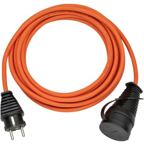 Brennenstuhl 1169960 Prolunga elettrica 5 metri arancione nero