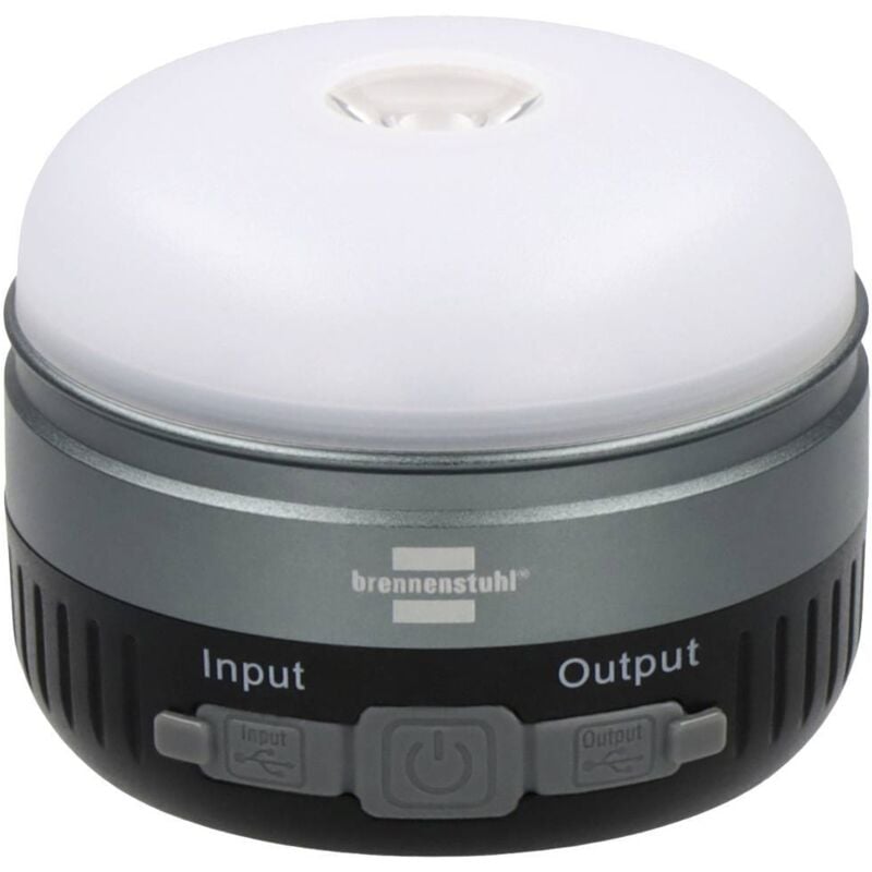 1173740004 led Lampe de camping 210 g noir - Brennenstuhl