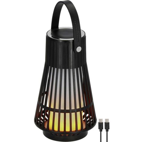 Brennenstuhl 1173740011 FL 100 A LED (monocolore) Lanterna da campeggio 30 lm a batteria ricaricabile Nero