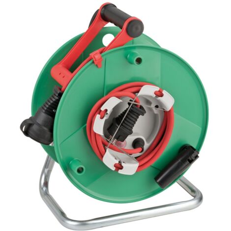 Brennenstuhl 1188470 Kabeltrommel 40.00 m Rot Schutzkontakt-Stecker