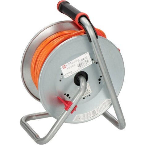 Brennenstuhl 1198740 Avvolgicavo 25 m Arancione Spina schuko