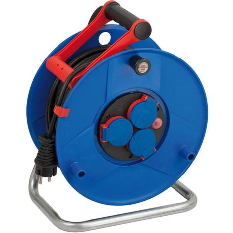 Brennenstuhl 1208590 Garant IP44 AT-N05V3V3-F 3G1,5, 1208590-Tamburo per Cavi, 50 m