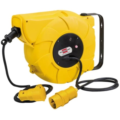 Brennenstuhl 1241003110 Auto Cable Reel 16A 1 Socket 16+2m 110v
