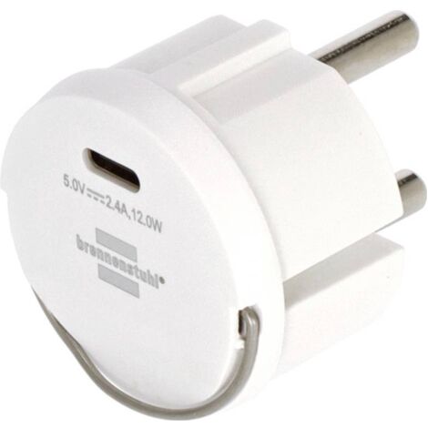 Brennenstuhl Adaptateur 12 W blanc W207593