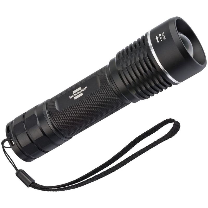Brennenstuhl - Battery LED Flashlight LuxPremium IP67 - Black