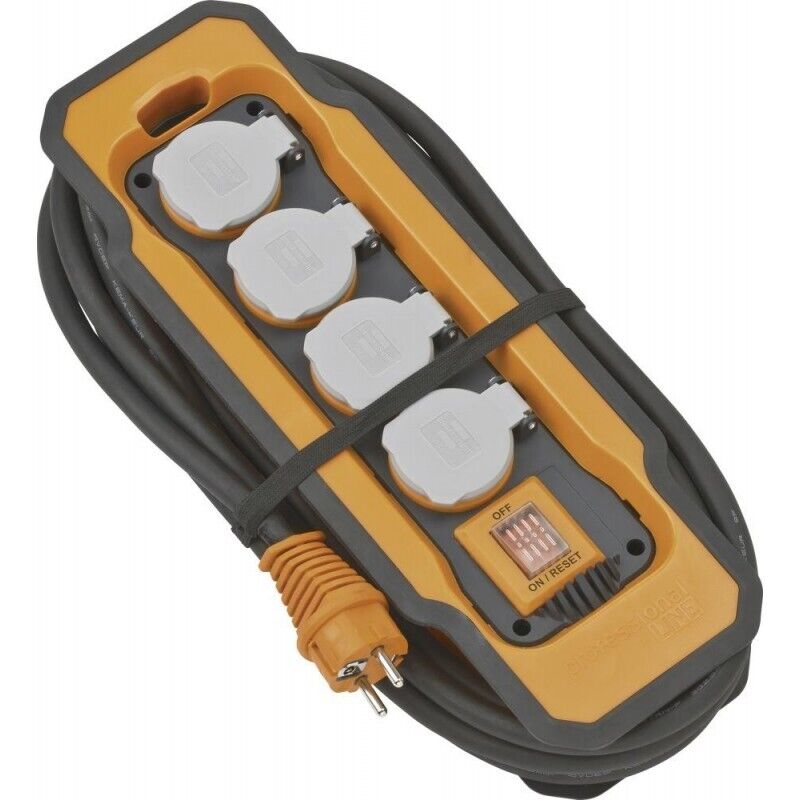 Multiprise 4-sorties H07RN-F3G2.5 5m Brennenstuhl