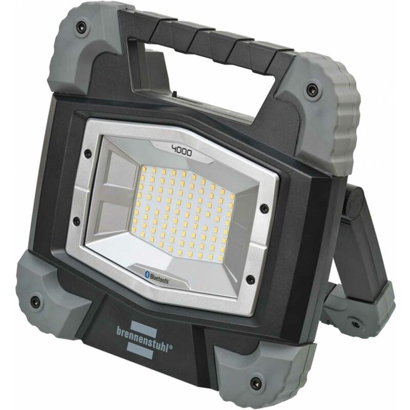 Brennenstuhl - Mobiler Bluetooth Akku LED Strahler TORAN 4000 MBA / LED Baustrahler 40W für außen