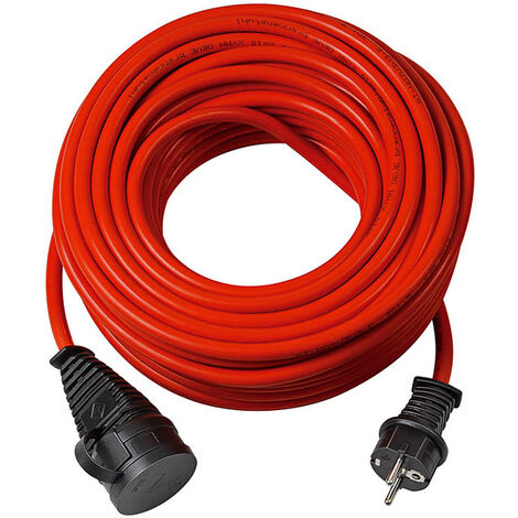Brennenstuhl 1169860 Rallonge Bremaxx IP44 rouge - AT N05V3V3-F 3G1,5 - 50m