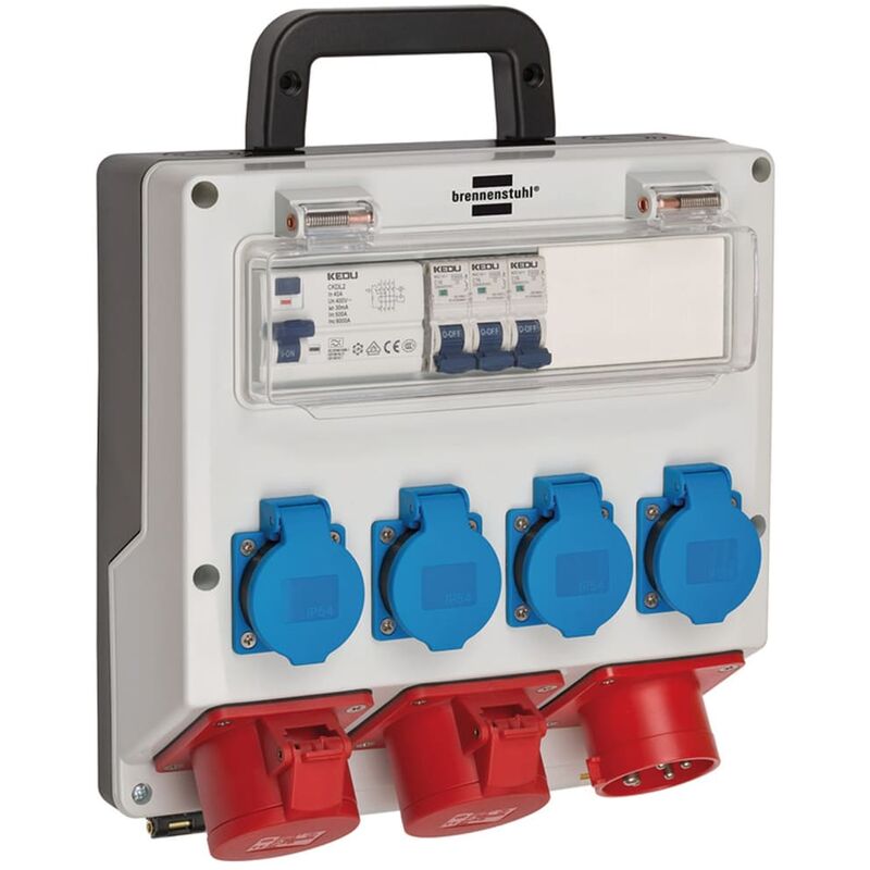 

Caja de distribución de potencia 6 vías 230 V 16 A - Brennenstuhl