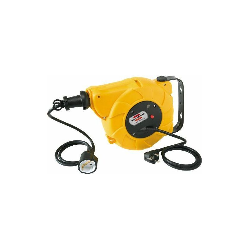

1241020300 - ENROLLACABLES DE CARRETE AUTOMÁTICO IP20 H05VV-F3G1,5 CON CABLE DE 9+2 M - Brennenstuhl