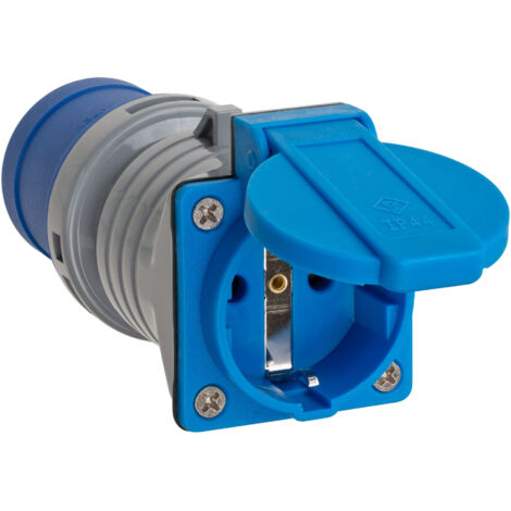 Brennenstuhl CEE-Adapter IP44 CEE-Stecker auf Schutzkontakt-Steckdose CEE-Adapter