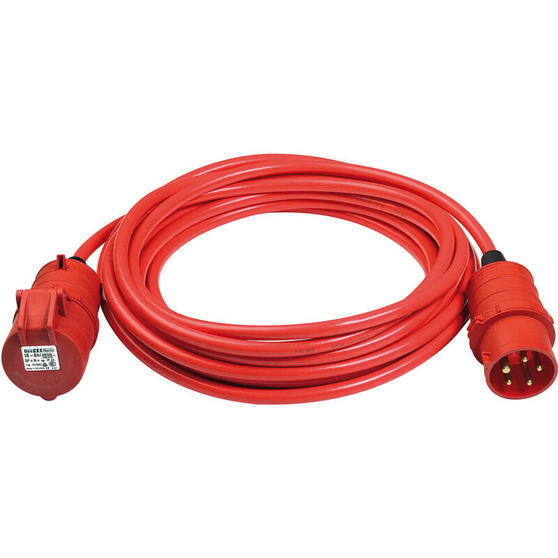 Bremaxx cee extension cable IP44 25m signal red AT-N07V3V3-F 5G1,5