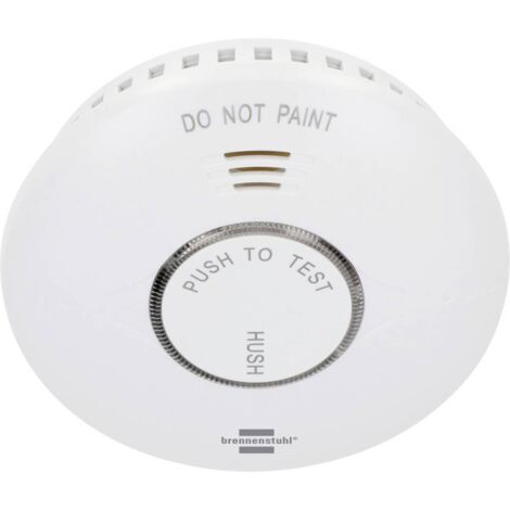 Brennenstuhl Connect WiFi RM A 3020 Détecteur de fumée avec commande via une application à pile(s) (Ø x H) 120 mm x 36