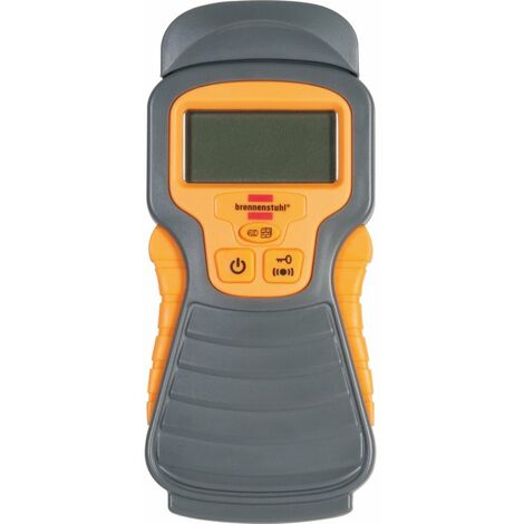 Brennenstuhl – Détecteur d'humidité pour bois et matériaux – Plage de mesure 5 à 50 % – Écran LCD large – Signal acoustique désactivable - EM1298680010