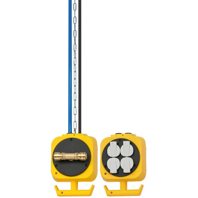 

Brennenstuhl Distribuidor potencia colgante 4 vías aire comprimido 5 m