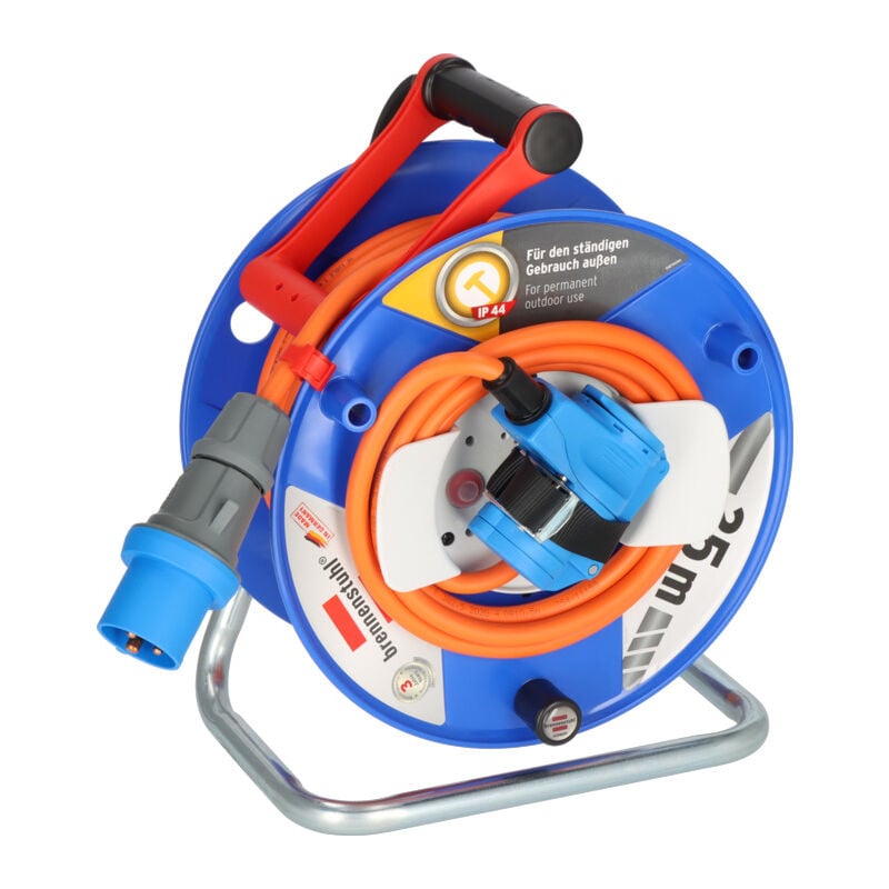 Garant g cee 3 IP44 Tambour de câble Camping/Maritime 25m H07RN-F 3G2,5 - Brennenstuhl