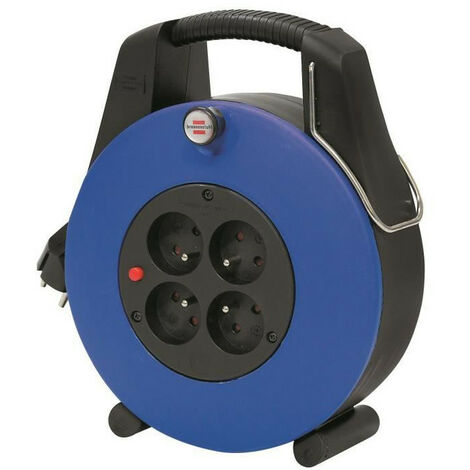 BRENNENSTUHL Enrouleur ménager 20 m Confort-Line CL-Xl bleu H05VV-F 3G1.0
