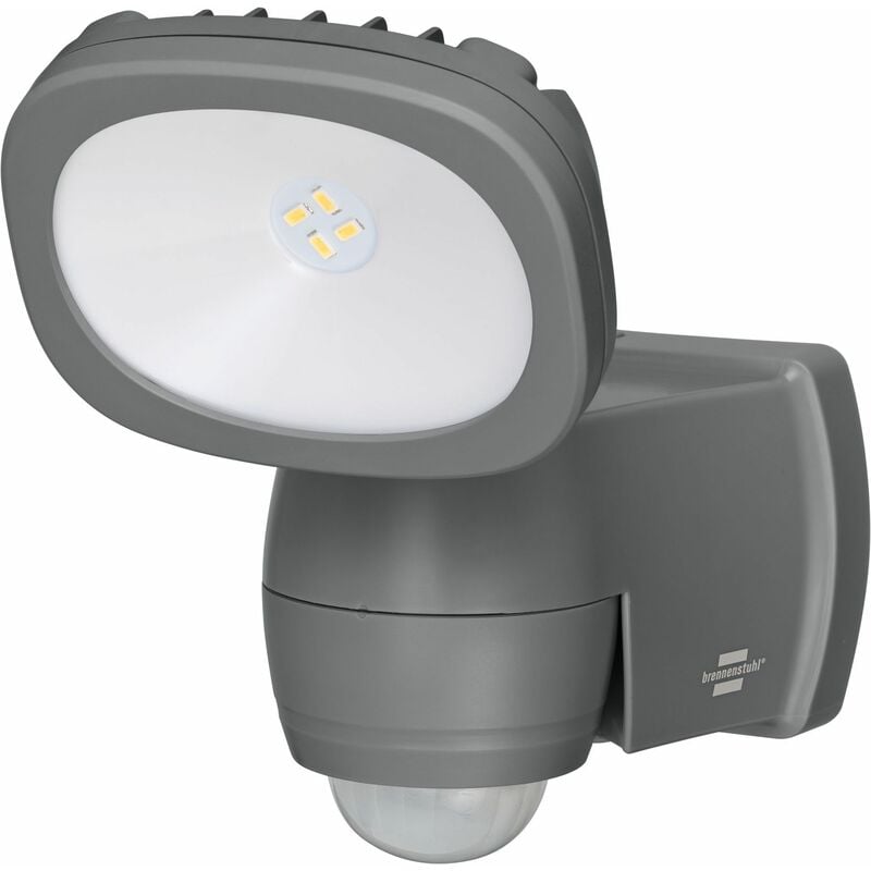 Brennenstuhl-1178900-Foco LED de pared a batería LUFOS 200 con detector de movimiento (210 lm)