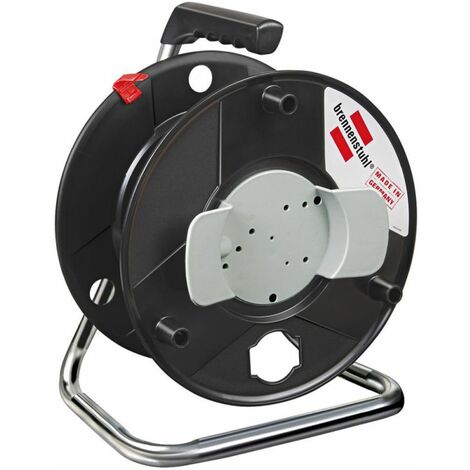 Brennenstuhl Garant G 290enrollacables sin cable - carrete de cable vacío (plástico especial, Made in Germany, diámetro de 290 mm)-1130710