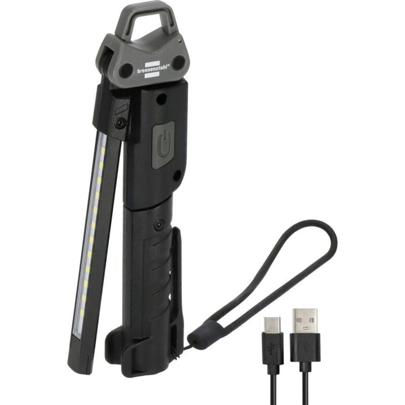 Brennenstuhl - hl 400 ac Lampe de travail led sur batterie 3 w 400 lm 1173730002