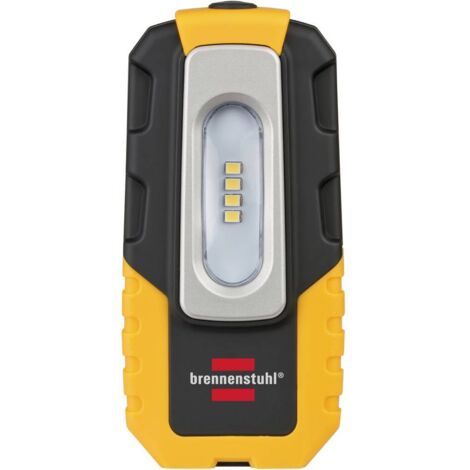 Brennenstuhl – Lampe de poche LED rechargeable 220lm – Alimentation Li-Ion – Support magnétique – Autonomie 3h – Compacte et légère - DA 40 MH