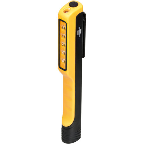 Brennenstuhl LED Handleuchte HL 100 mit Clip & Magnet batteriebetrieben Leuchte