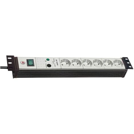 Brennenstuhl Premium-Line prolongador eléctrico negro 3 metros