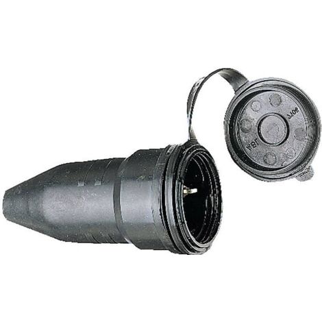 Brennenstuhl Prise de sécurité caoutchouc 230V/16A IP44 - 1082050